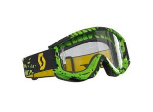 LUNETTE CROSS SCOTT RECOIL XI PRO TETHER VERT CLEAR WORKS