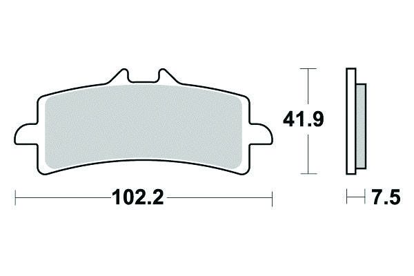 PLAQUETTES DE FREIN AV VESRAH VD9031JL